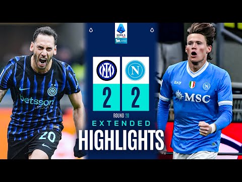INTER-NAPOLI 2-2 | EXTENDED HIGHLIGHTS | SERIE A 2025/26