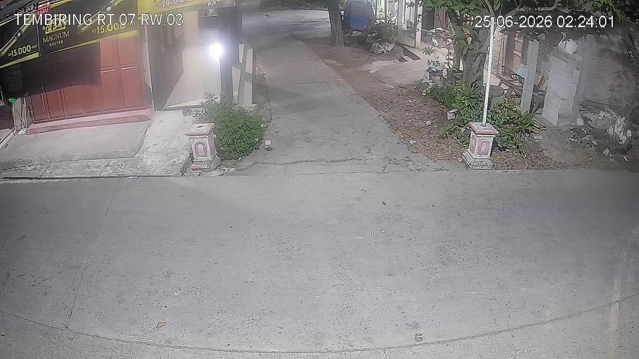 Live webcam view of Tembiring Street Scene, Demak Smart City
