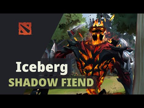 Iceberg plays Shadow Fiend Dota 2 Full Game