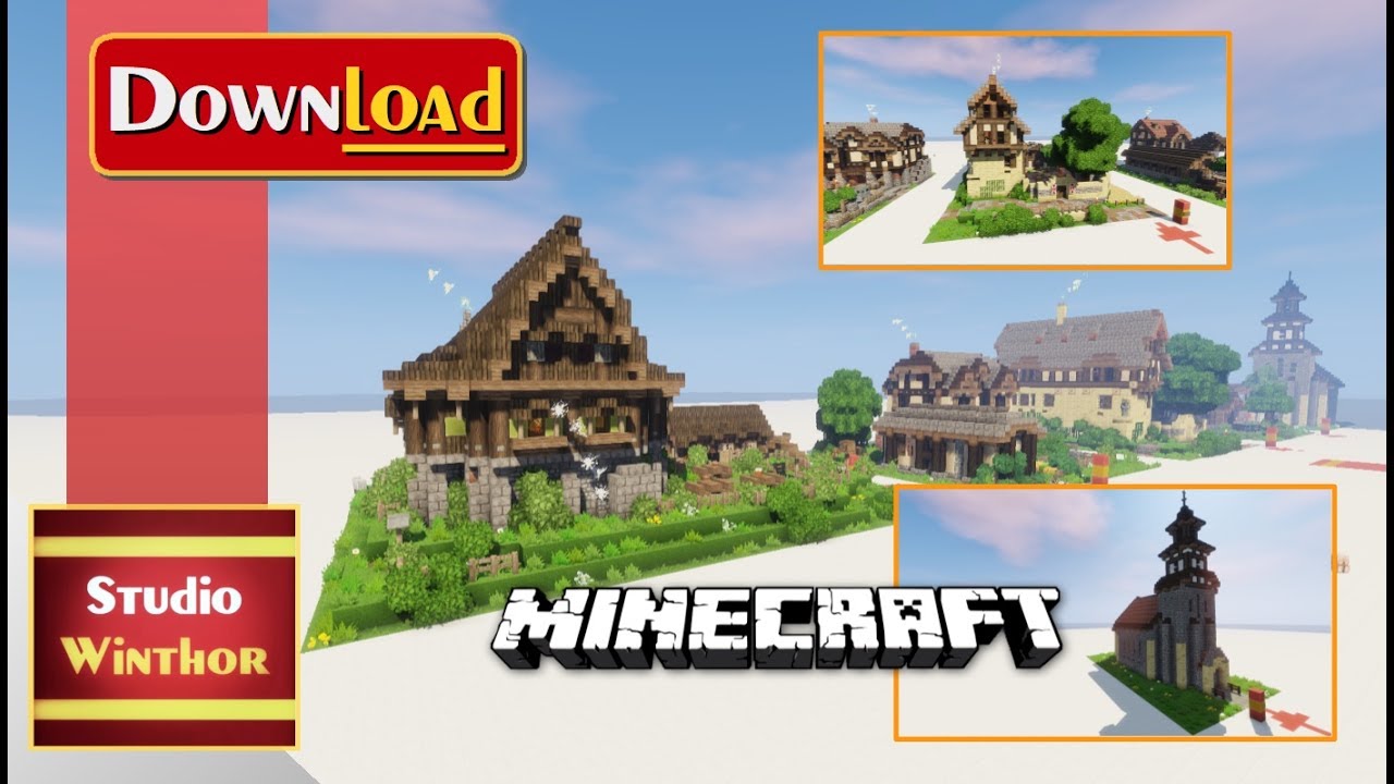 Download «Medieval Mansion» (11 mb) map for Minecraft