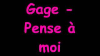 Gage - Pense à moi [TheTitoumi ©]