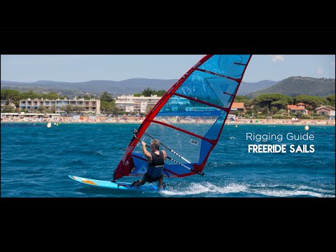 GA Sails 2021 Rigging guide - No cam Freeride Sails