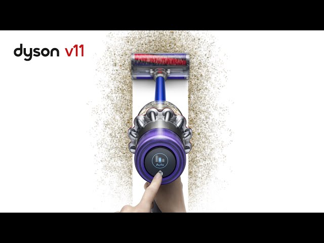 Dyson V11 aspirateur de table Bleu, Métallique, Nickel Sans sac video