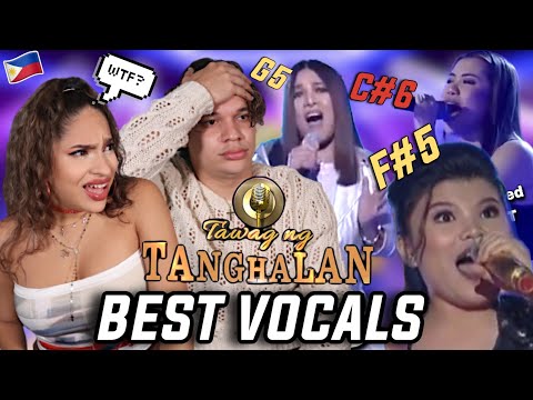 Filipino Singing Shows have the best singers! Waleska & Efra react to Tawag Ng Tanghalan Best Vocals