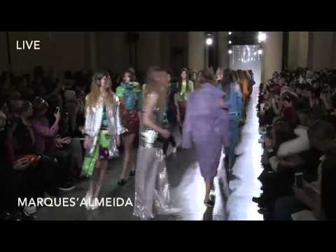 Marques'Almeida Final Walk at LFW AW15