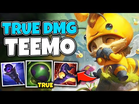 WTF? TEEMO Q DOES LEGIT TRUE DAMAGE WITH MAX PEN BUILD (DEADLY POISON) - League of Legends