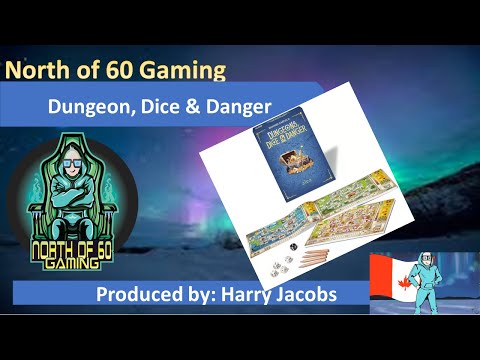 North of 60 Gaming - Dungeon Dice & Danger a Roll & Write