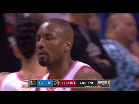 Serge Ibaka All Game Actions 2019 NBA Finals Game 1 Warriors vs Raptors Highlights