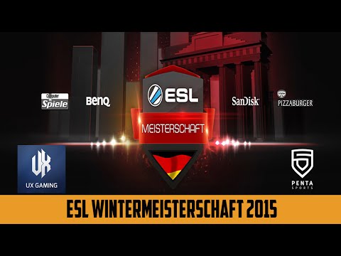 UX Gaming vs. PENTA Sports | ESL Wintermeisterschaft 2015 Cup #3 | de_mirage