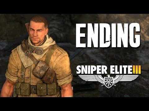 Sniper Elite 3 ENDING Walkthrough Part 15 - RATTE FACTORY