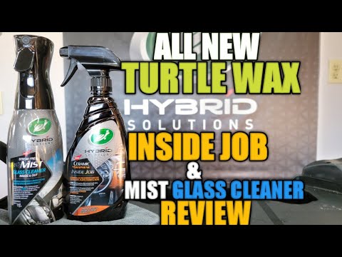 ALL NEW TURTLE WAX CERAMIC + GRAPHENE INSIDE JOB | INTERIOR PROTECTION | MIST Glass Cleaner REVIEW!