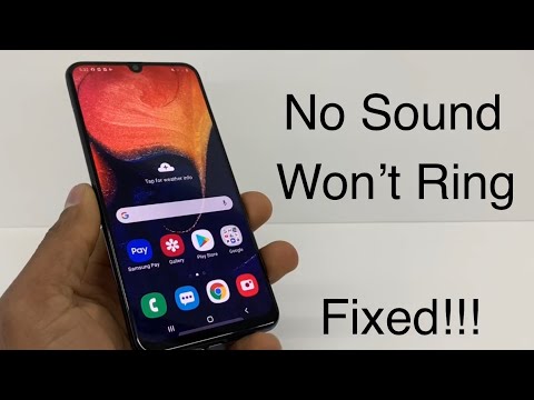 My Samsung Galaxy A10, A20, A50, A50 won’t ring / Phone with no Sound, The speaker is not working