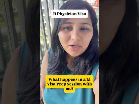 What happens in a one-on-one J1 visa interview prep session?