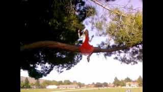 Carmen Rasmusen in tree