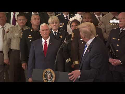 Remarks: Donald Trump Meets With Sheriffs at The White House - September 5, 2018