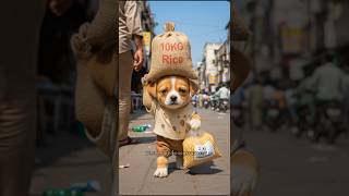 Poor puppy didn't have money to buy a new video game, rich puppies made fun of him🥺💔#thepuppysquest