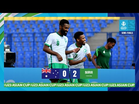 AFCU23 2022 - Semi-finals | Australia 0 - 2 Saudi Arabia