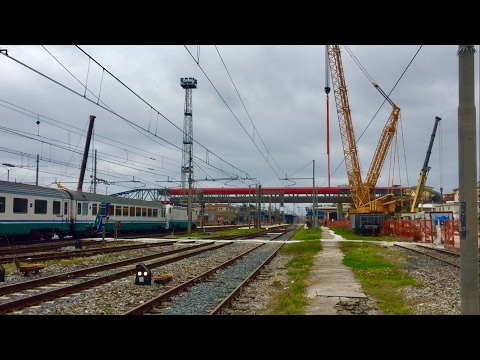 SOVRAPASSO PEDONALE PIU' LUNGO D'EUROPA A BATTIPAGLIA !