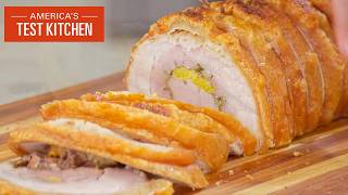 The Secret to Perfectly Crispy Porchetta | America's Test Kitchen