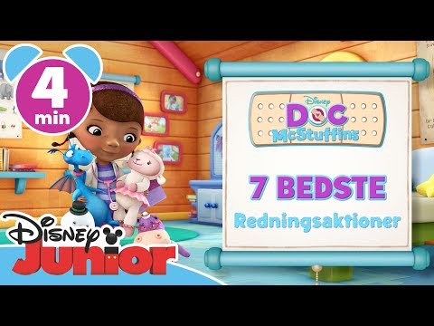 Doktor McStuffins | 7 bedste redningsaktioner - Disney Junior Danmark