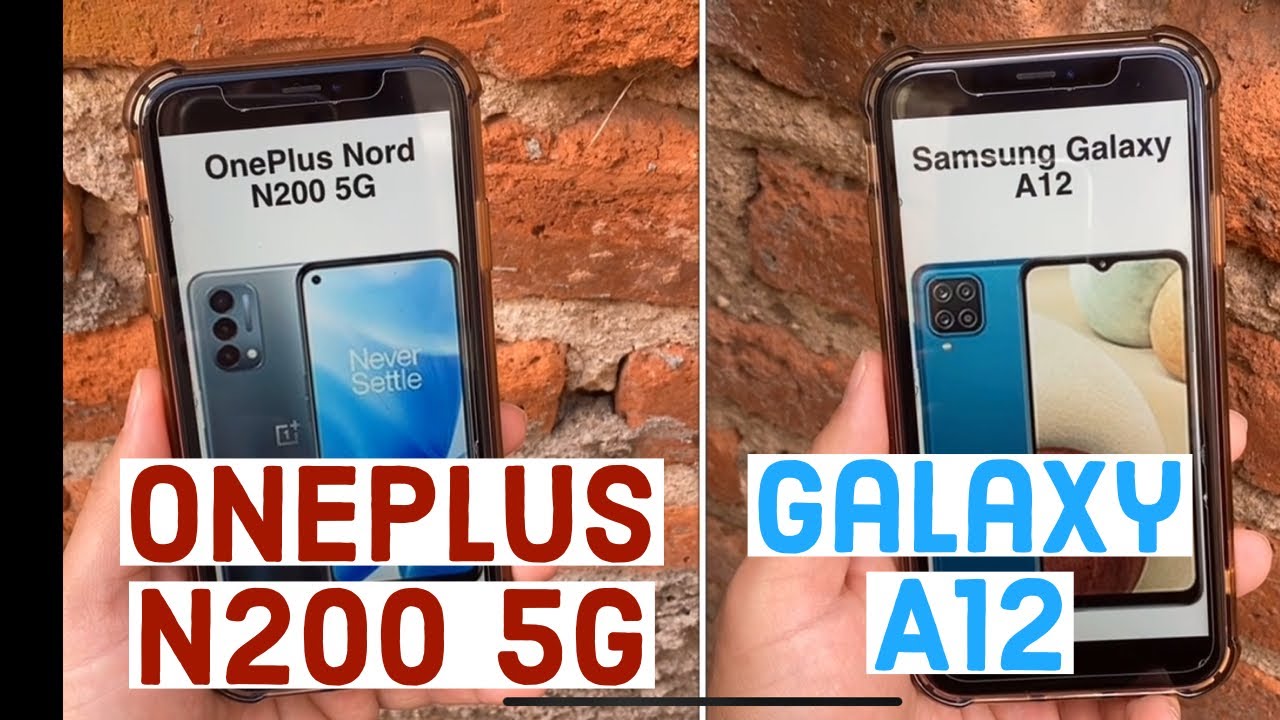 OnePlus Nord N200 5G vs Samsung Galaxy A12 (2021 review and comparison)