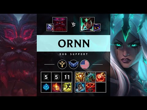 Ornn Support vs Karma - NA Diamond Patch 25.10