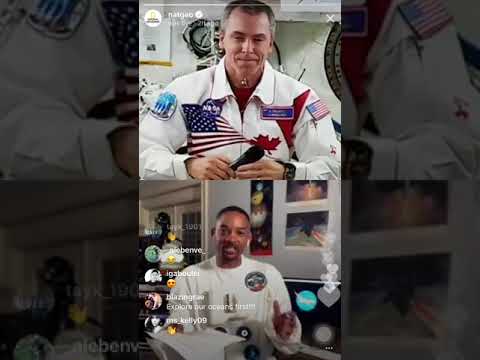 Will Smith Interviews An Astronaut From The International Space Station
