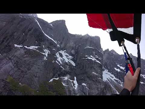 Stabbeskaret exit on  Trollveggen