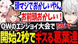 エンジョイ大会中なのにチームメイトにディスられまくる葛葉が面白すぎたwww【にじさんじ/切り抜き/ow/にじさんじOW杯】