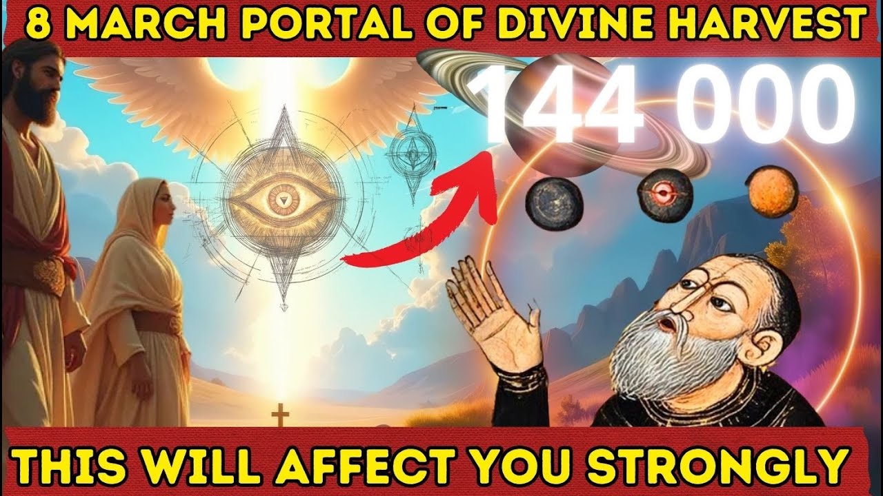 🌾✨ 144,000 Chosen Ones  Gathering Begins March 8, 2025:  🌾The Portal of Divine Harvest Opens! 🌟