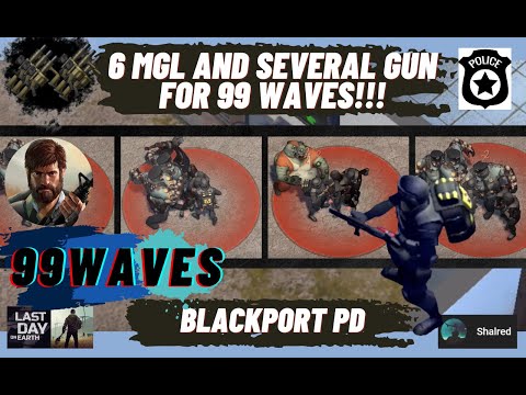 6 MILKOR GRENADE FOR 99 WAVES AT POLICE DEPARTEMENT - Last Day On Earth: Survival