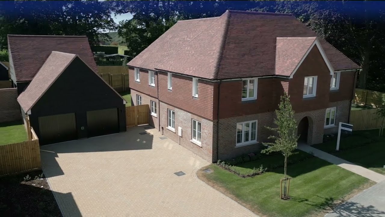 Video tour of a luxury new build home in Haslemere