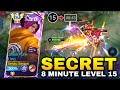LING FASTHAND SECRET PATTERN ROTATION LING 8 MINUTE LEVEL 15 - Top Global Ling Mobile Legends