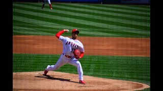 スタジアムの生の雰囲気大谷 エンゼルス アナハイム ホームデビュー 1回三者連続三振 最後のバッターへの一球 Ohtani Angeles