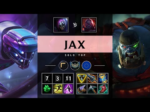 Jax Top vs Sion - EUW Challenger Patch 25.07