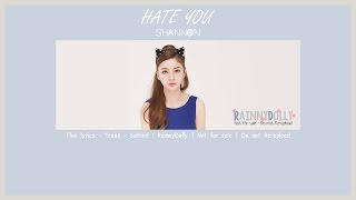 [THAISUB] Hate You - Shannon (샤넌)
