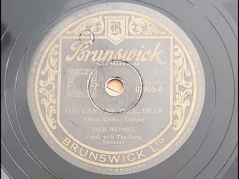 Dick Haymes  'You Can't Be True Dear'  1948 rpm