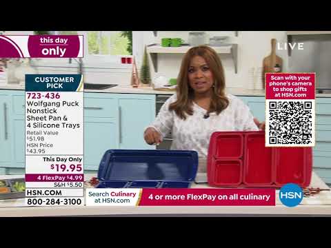 HSN | Let's Cook For The Holidays - Chef Wolfgang Puck 11.12.2021 - 03 PM