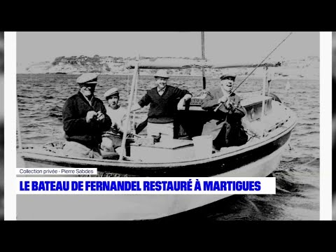 Le bateau de Fernandel restauré à Martigues