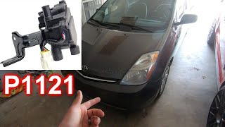 2007 Prius Coolant Control Valve Replacement P1121