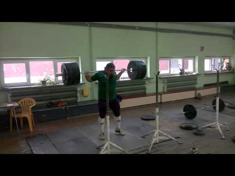 Tomasz PROTOKOWICZ WKS Śląsk (POL) Back squat 201 kg