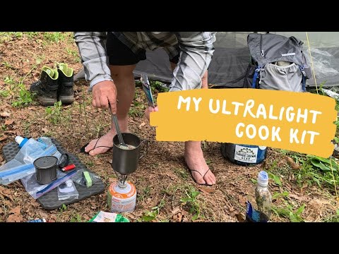 My Ultralight Backpacking Cook Kit