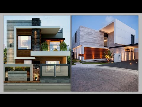 50 Modern House Front Elevation Design Ideas 2023 | Home Front Wall Design | House Exterior Design