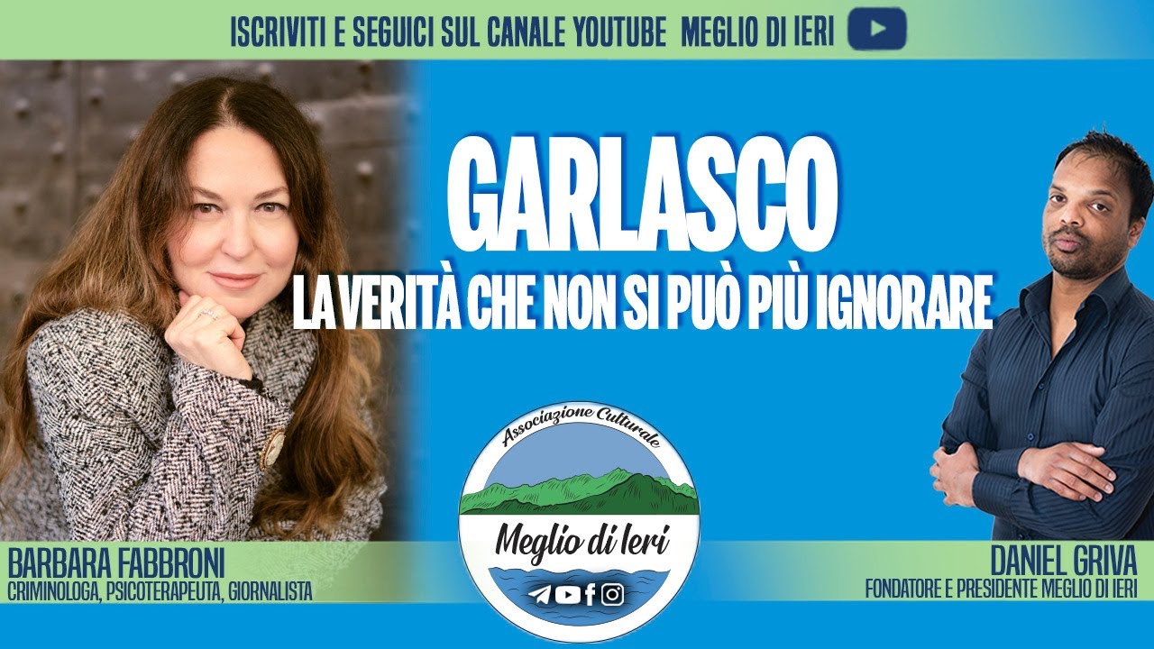 Garlasco, la verità che non si può ignorare - BARBARA FABBRONI - Criminologa