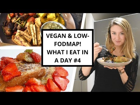 What I Eat In A Day For IBS #4 // LowFODMAP & VEGAN - French Toast For Breakfast!