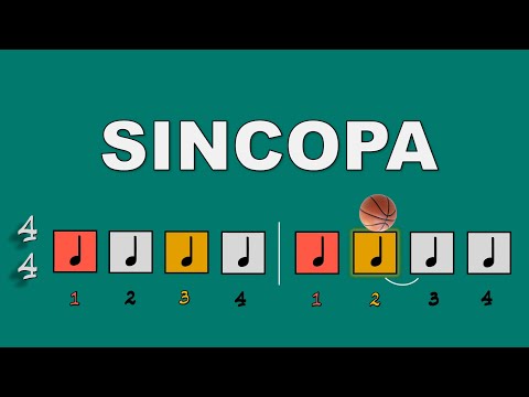 SINCOPA - Pe timp și pe jumătate de timp / Syncopation rhythm - Music lesson