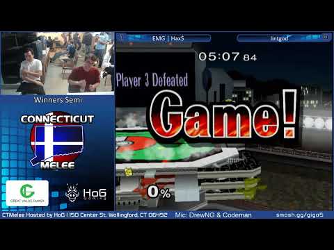 GIGAHOG #5 EMG | Hax$ (Fox) vs lintgod (Falco)