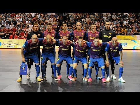 BARCELONA vs SPORTING. UEFA Futsal Cup. Semifinal. 27/04/2012
