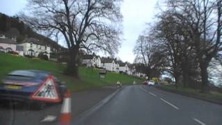 preview picture of video 'Driving On Wells Road A449 & Church Street B4211, Malvern, Worcestershire, UK 10th December 2010'
