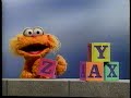 Sesame Street My Name Is Zoe 1995